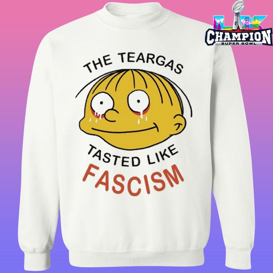 The Teargas Tastes Like Fascism Shirt