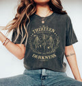 The Thirteen Throne Of Glass T-Shirt, From Now Until The Darkness Claim Us Shirt, Kingdom Of Ash Shirt, TOG Series...