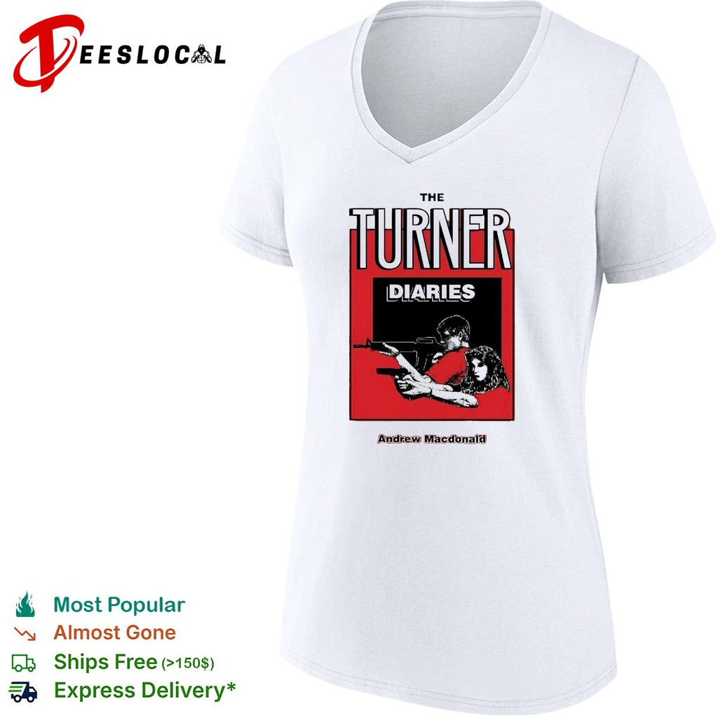 The Turner Diaries Andrew Macdonald retro shirt