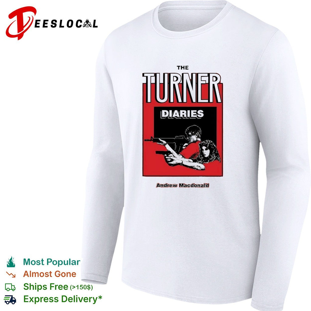 The Turner Diaries Andrew Macdonald retro shirt