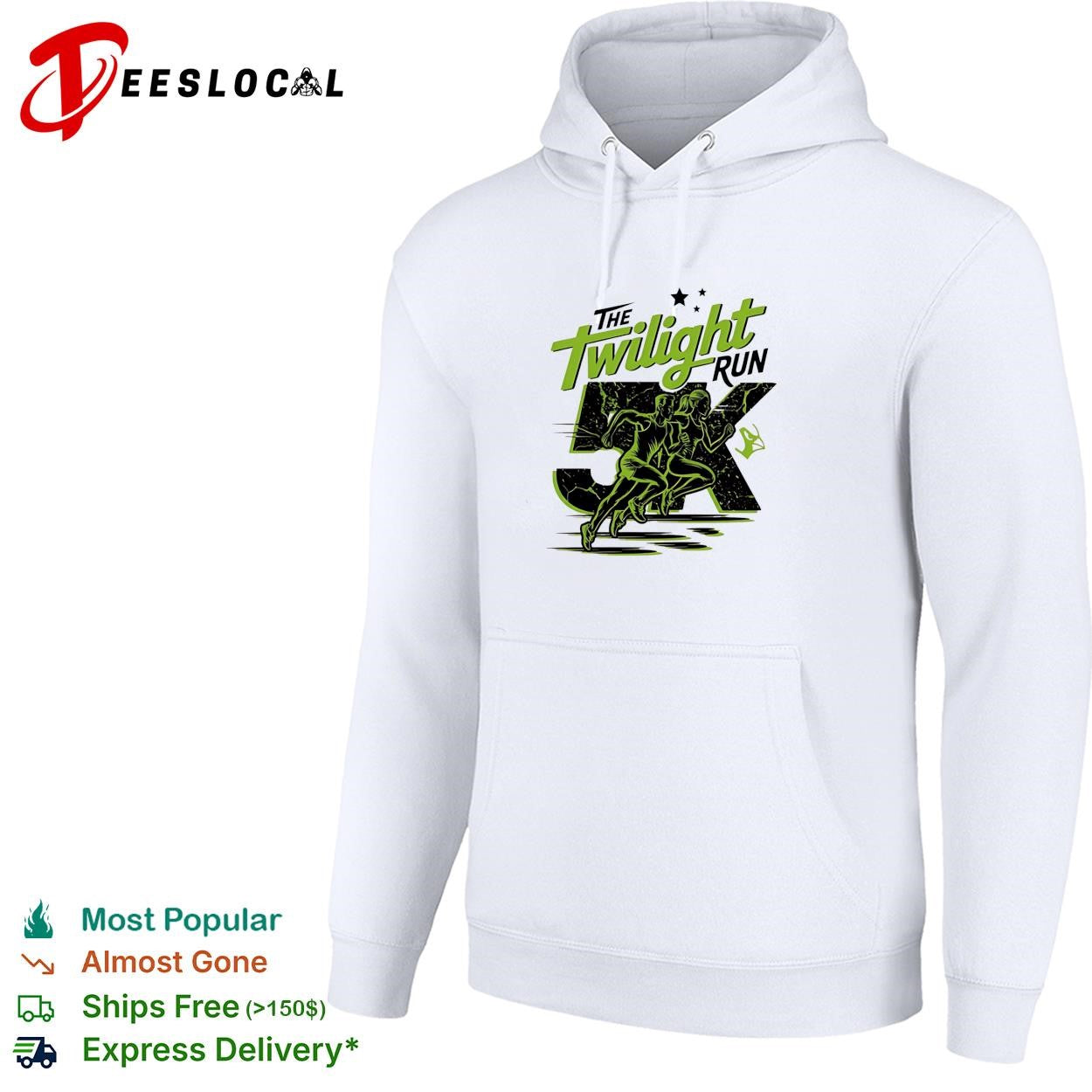The Twilight Run 5K event logo shirt
