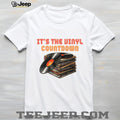 The Vinyl Countdown Music Pun T Shirt Retro Record Collector Graphic