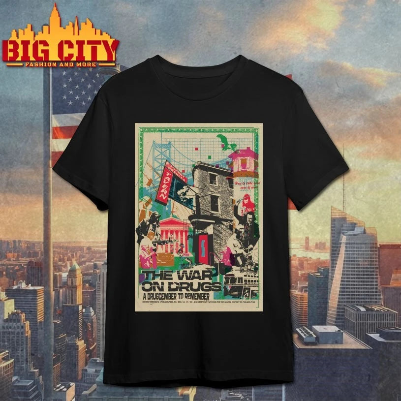 The War On Drugs Philadelphia Event On Dec 18-20 2025 Poster shirt