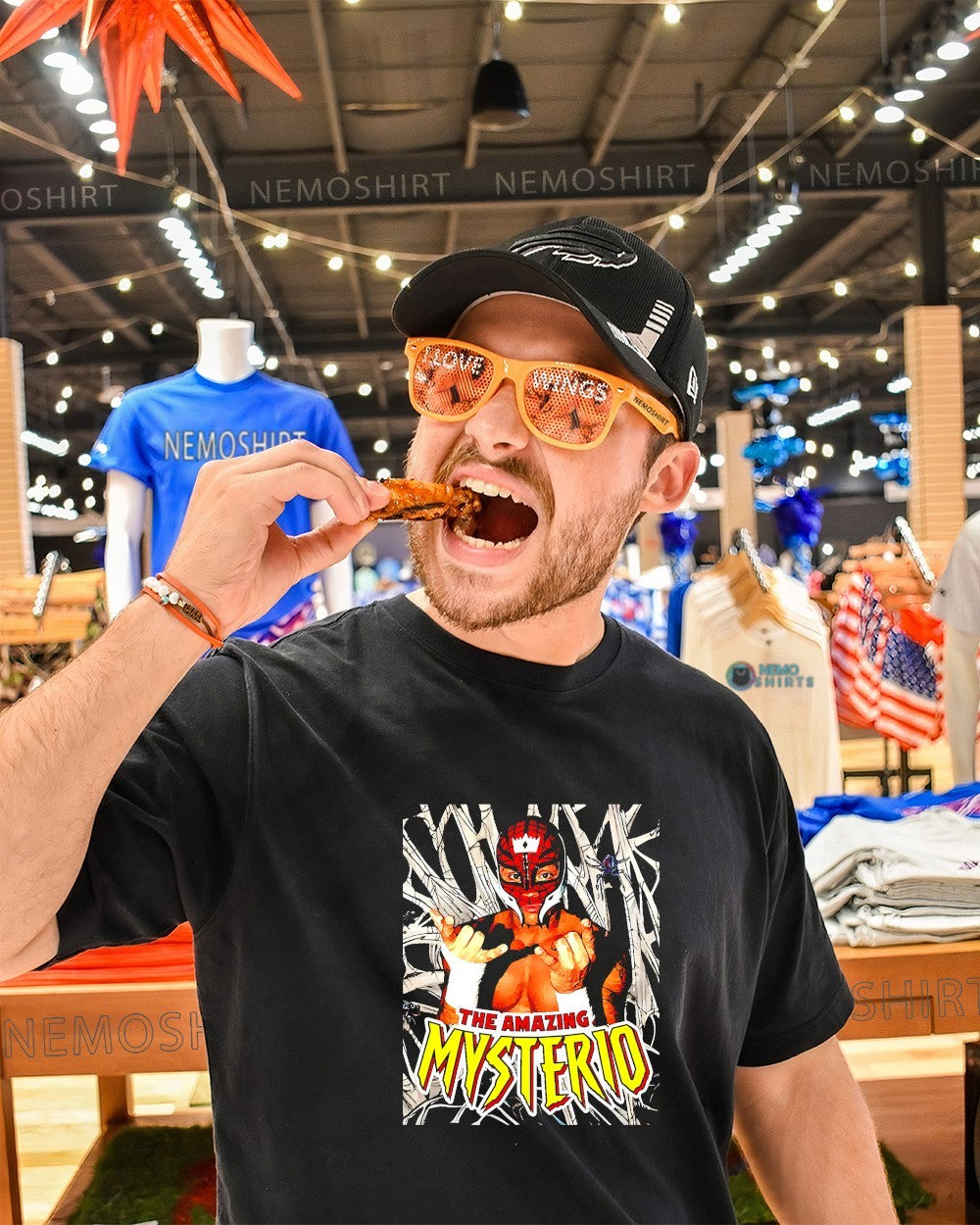 The amazing Rey Mysterio Spider-Man shirt