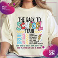The back to school tour shirt | Bruh we back shirt | Back to school | back to school shirt | Teacher tee | Retro Teacher ...