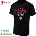 The best of US est 1776 USA soccer shirt