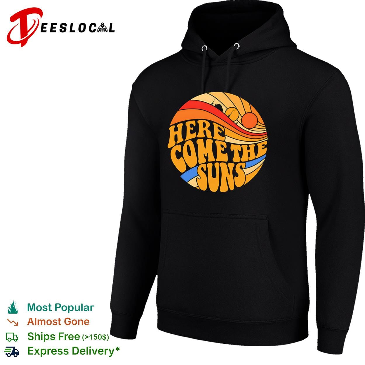 The twin suns of tatooine here come the suns shirt
