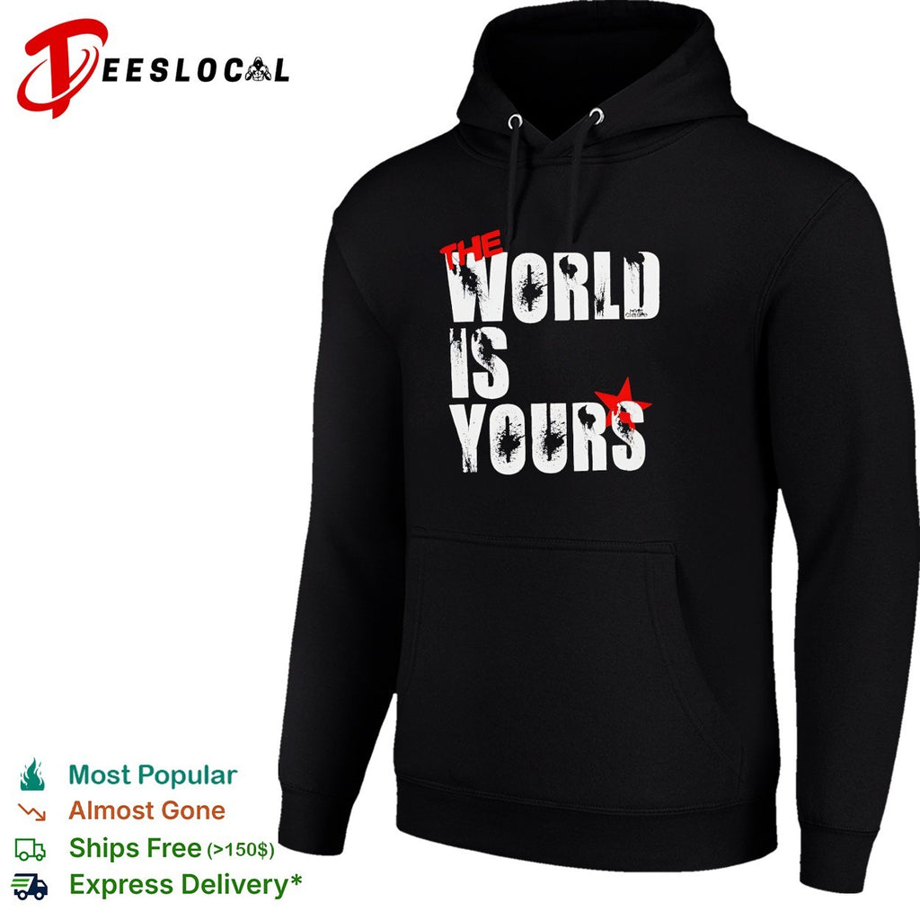 The world is your bullethole vintage shirt