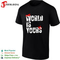 The world is your bullethole vintage shirt
