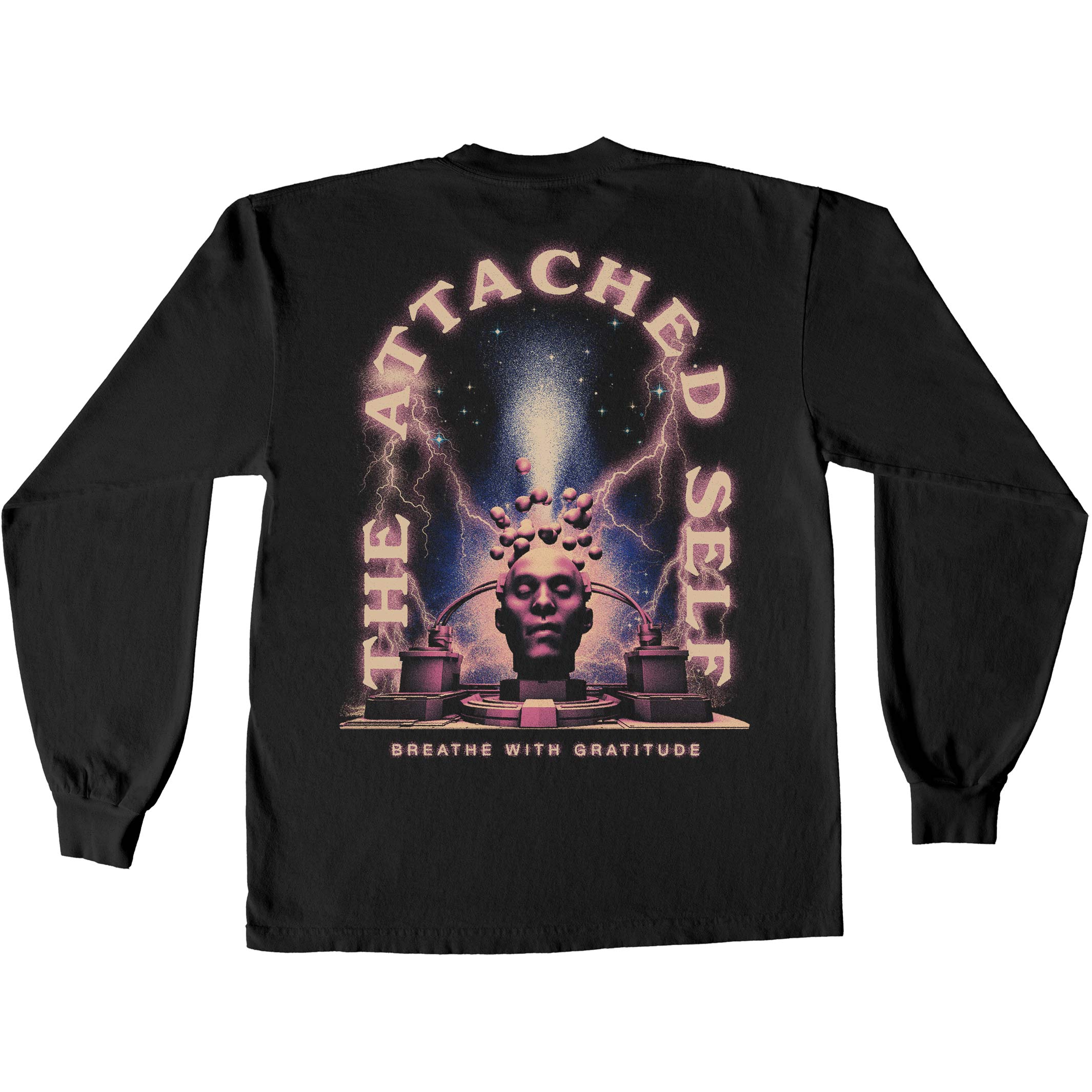 The Attached Self Long Sleeve Tee Hoodie, Sweatshirt | CiraTrend.com (Image 1)