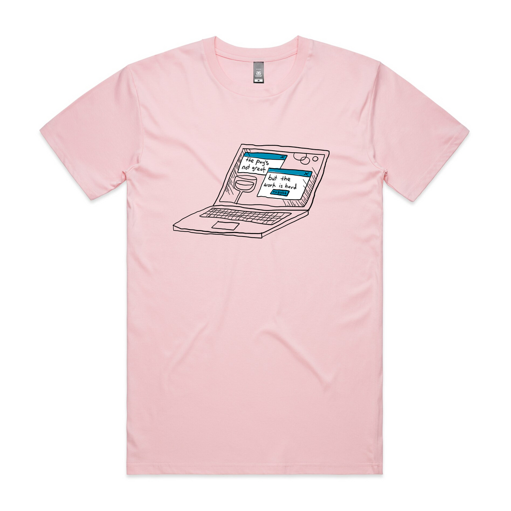 The Work Is Hard Tee Hoodie, Sweatshirt | CiraTrend.com (Image 1)