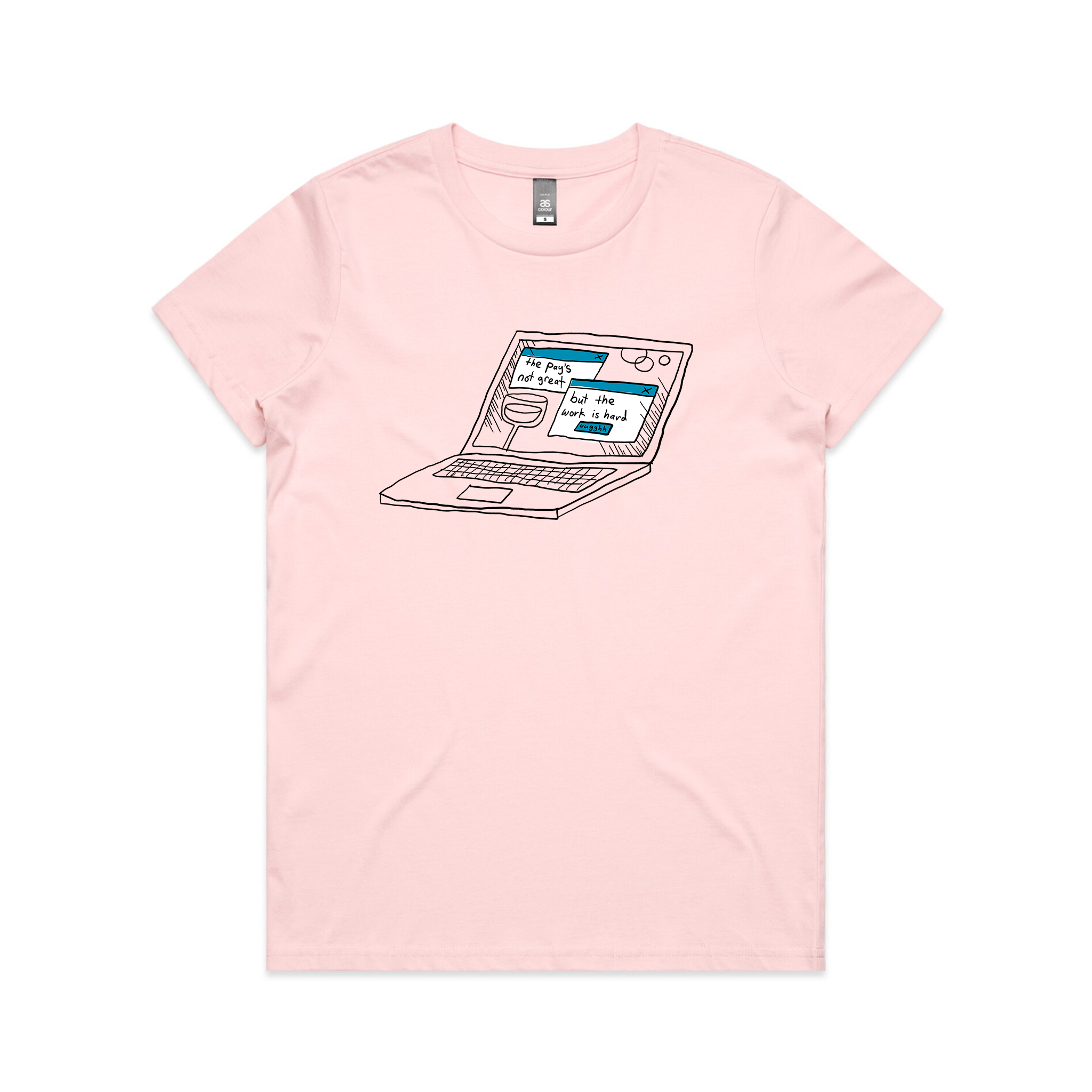 The Work Is Hard Tee Hoodie, Sweatshirt | CiraTrend.com (Image 3)