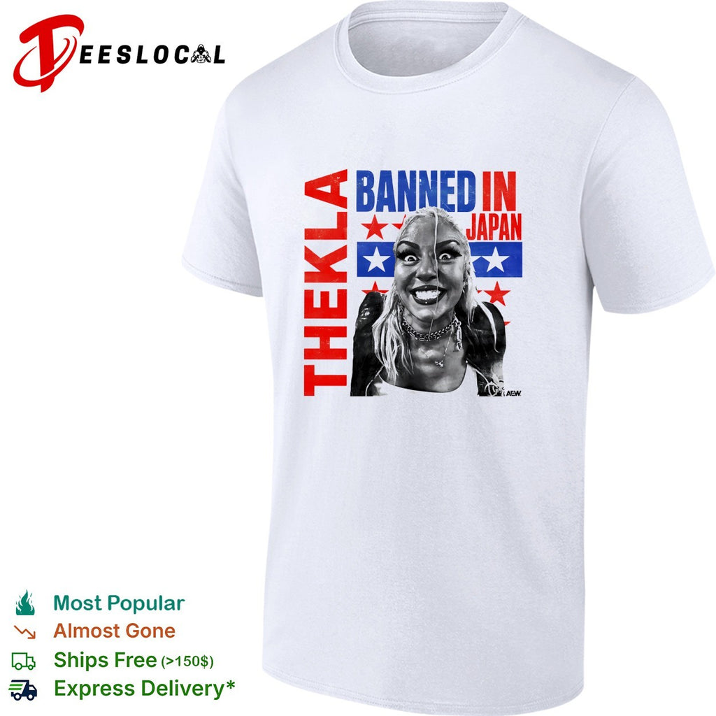 Thekla banned in Japan shirt