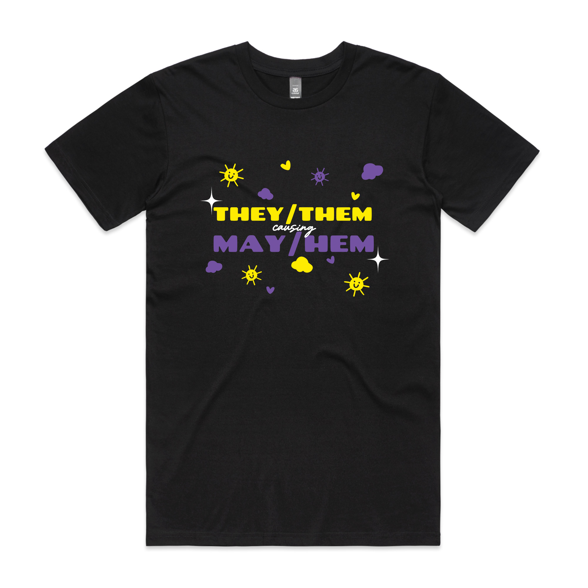 They/Them May/Hem Tee Hoodie, Sweatshirt | CiraTrend.com (Image 1)