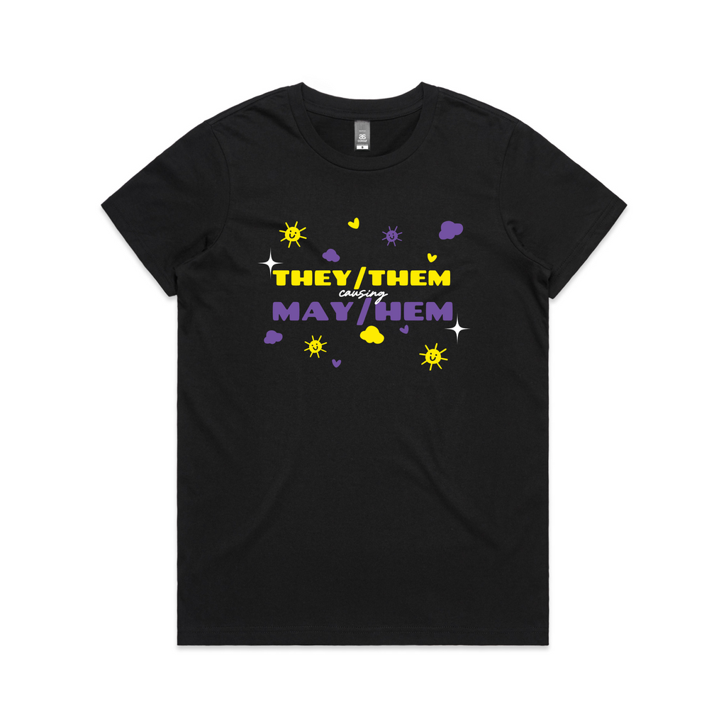 They/Them May/Hem Tee Hoodie, Sweatshirt | CiraTrend.com (Image 2)