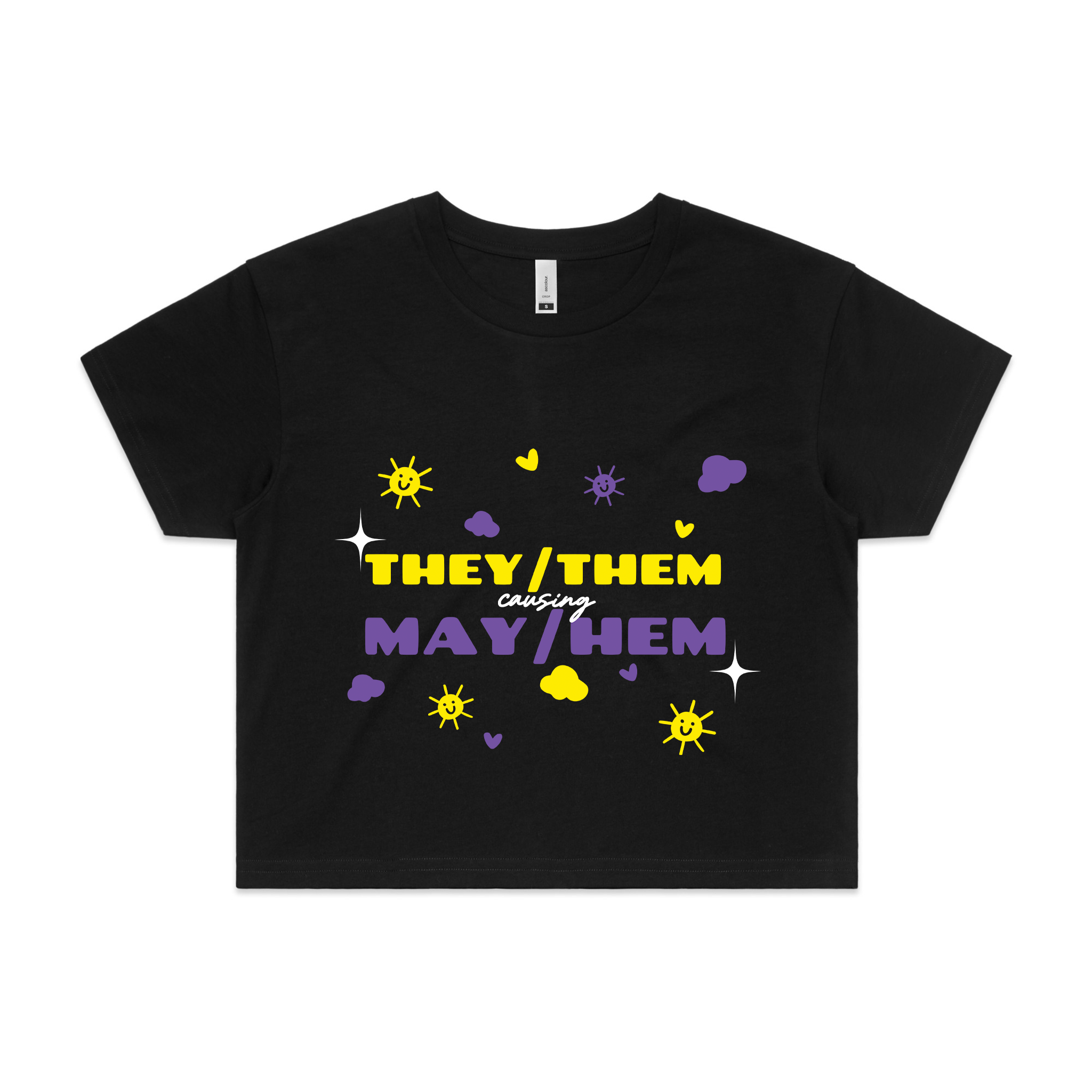 They/Them May/Hem Tee Hoodie, Sweatshirt | CiraTrend.com (Image 3)
