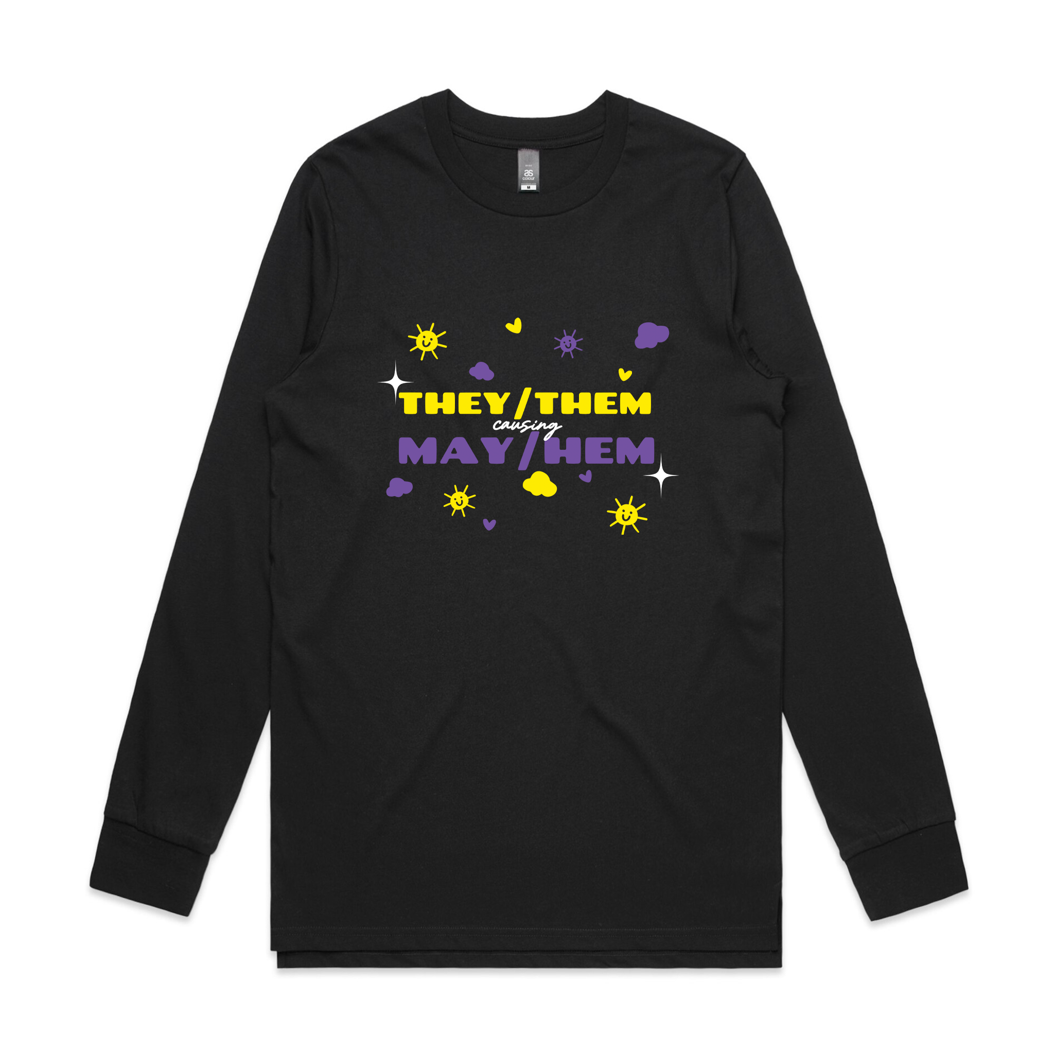 They/Them May/Hem Tee Hoodie, Sweatshirt | CiraTrend.com (Image 4)