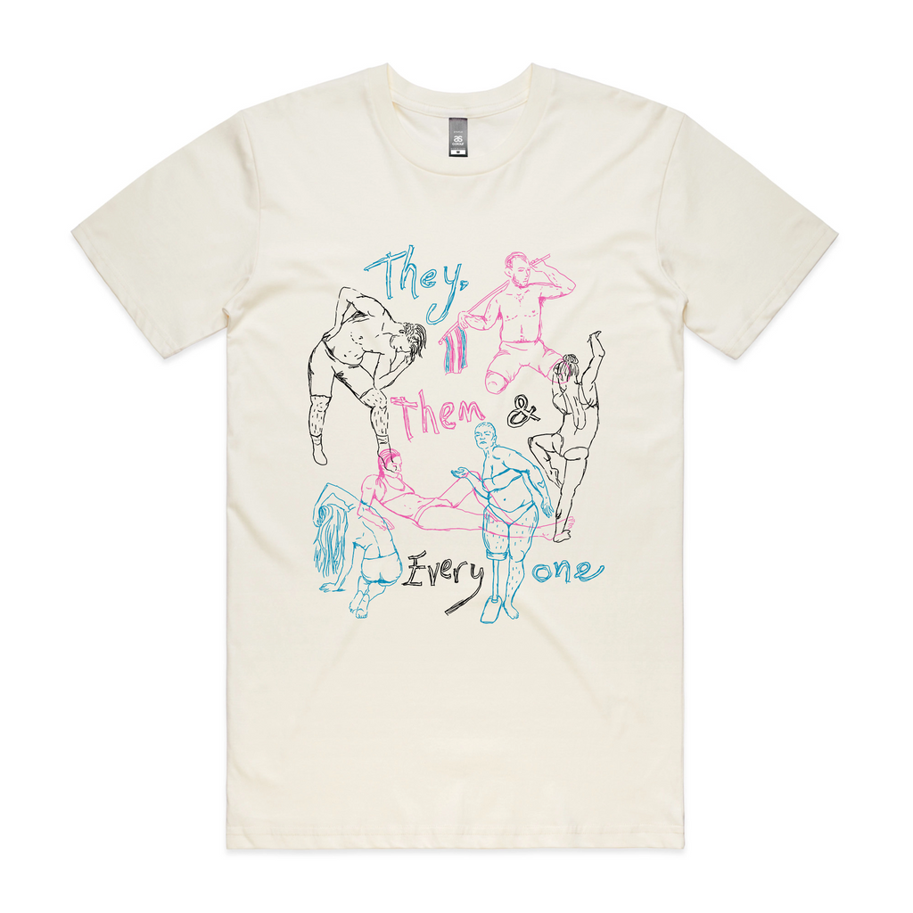 They, Them & Everyone Tee Hoodie, Sweatshirt | CiraTrend.com (Image 1)
