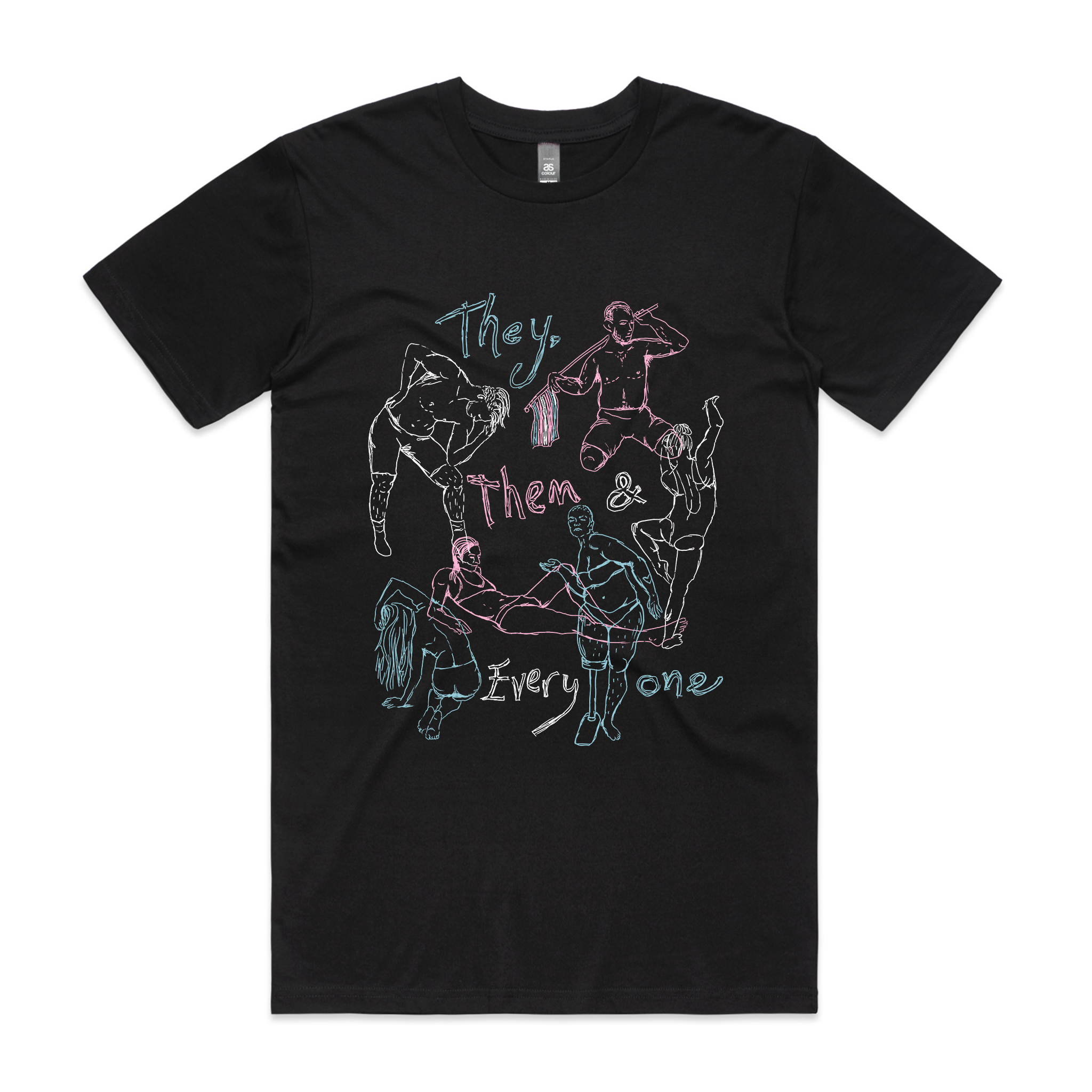 They, Them & Everyone Tee Hoodie, Sweatshirt | CiraTrend.com (Image 2)