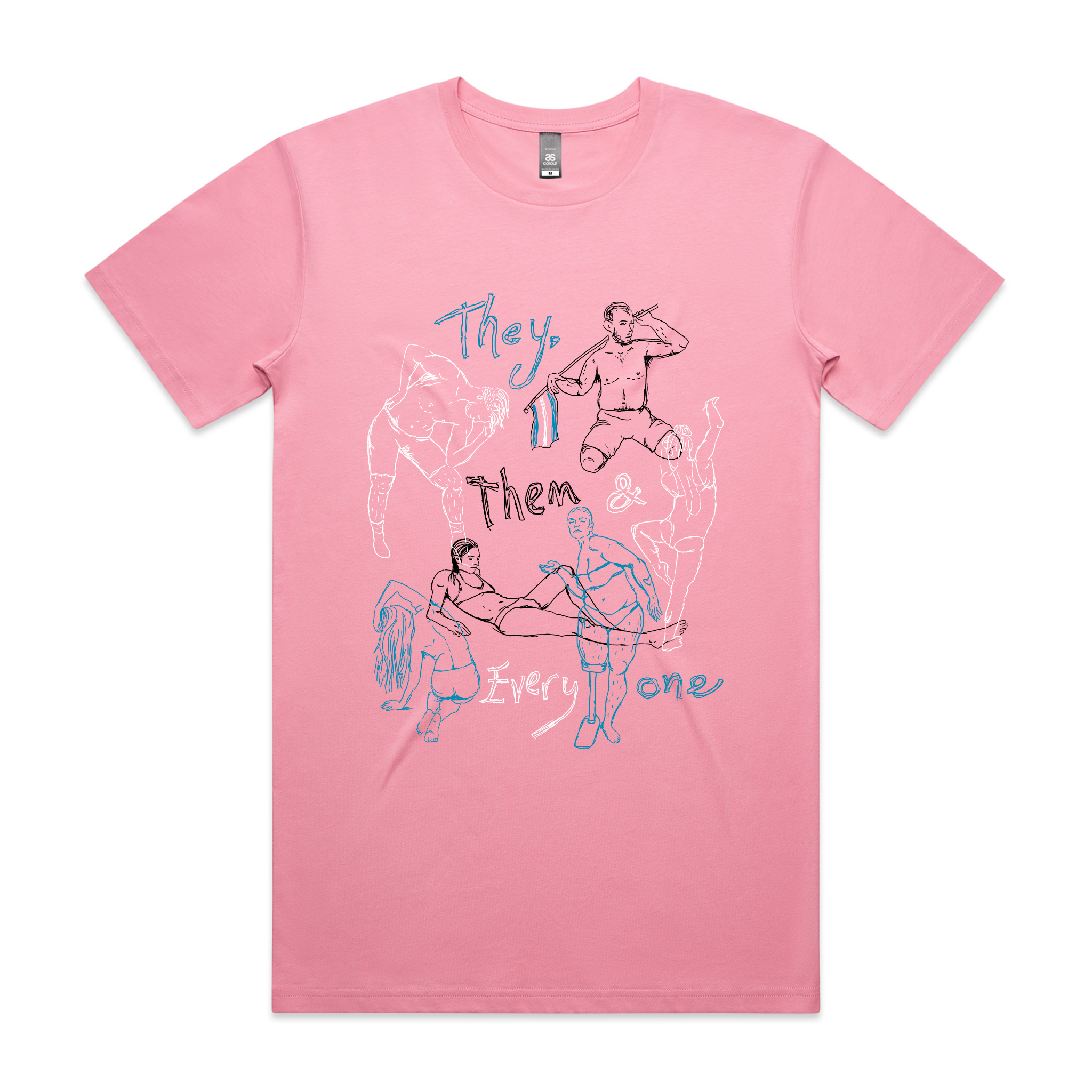 They, Them & Everyone Tee Hoodie, Sweatshirt | CiraTrend.com (Image 3)