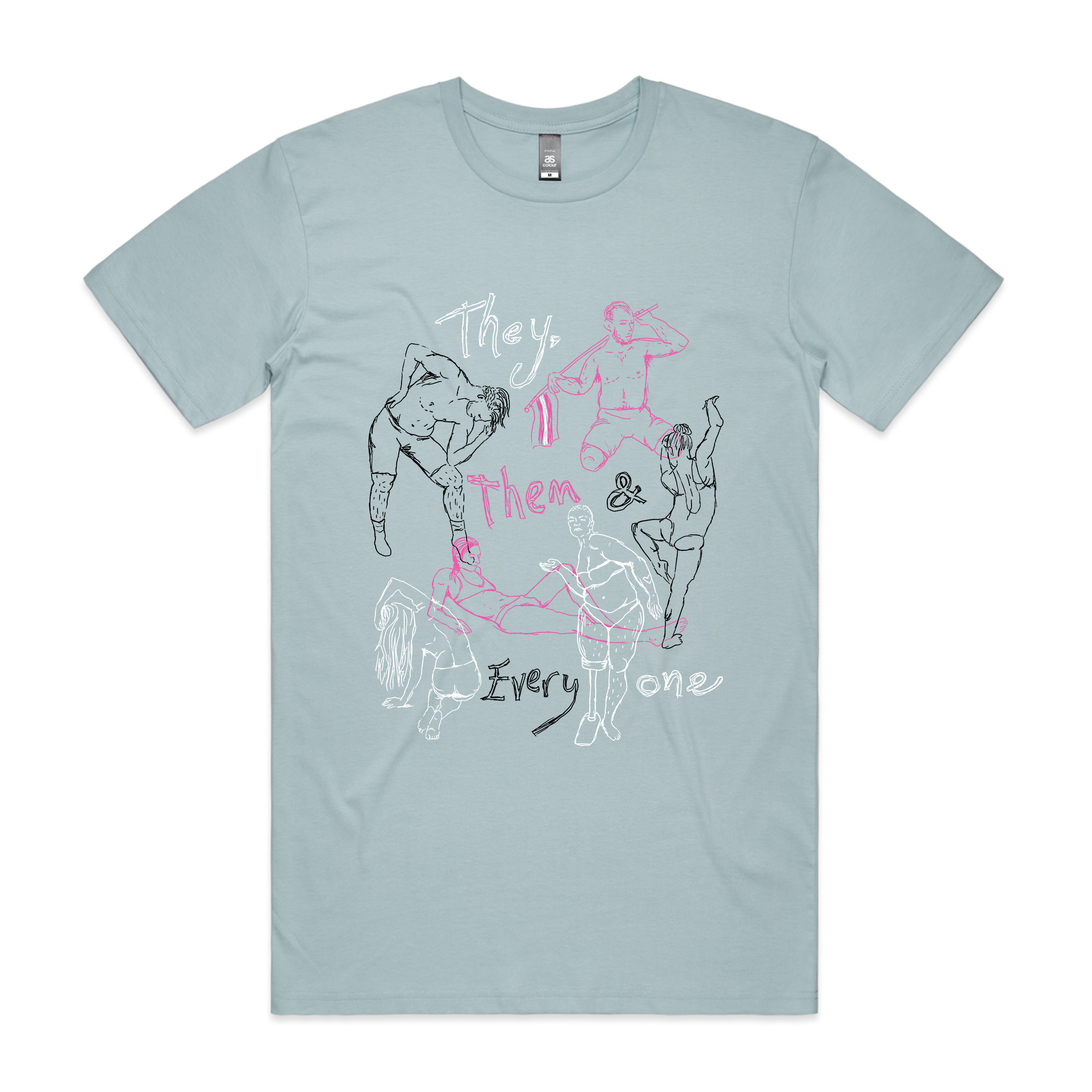 They, Them & Everyone Tee Hoodie, Sweatshirt | CiraTrend.com (Image 4)