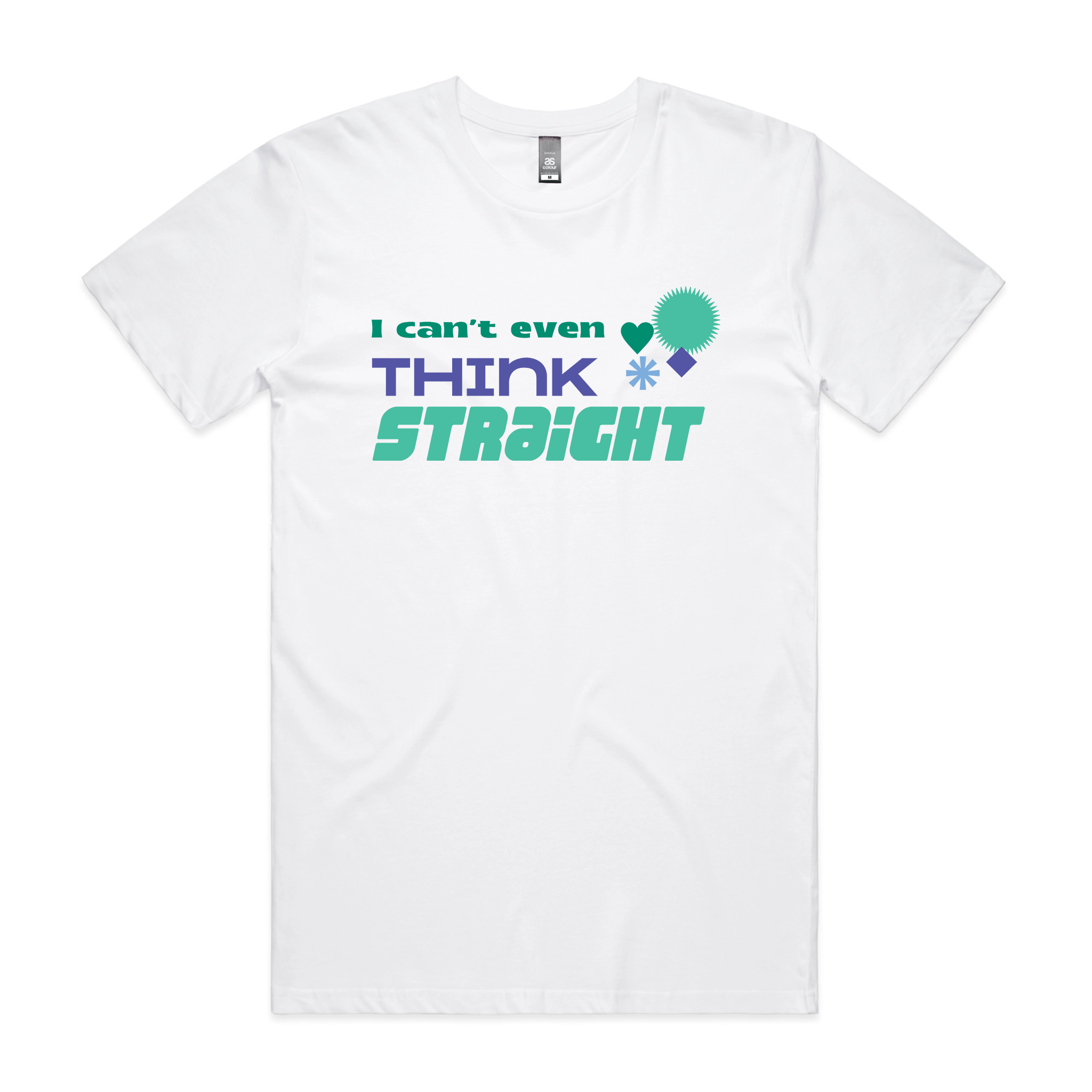 Think Straight (Gay) Tee Hoodie, Sweatshirt | CiraTrend.com (Image 1)