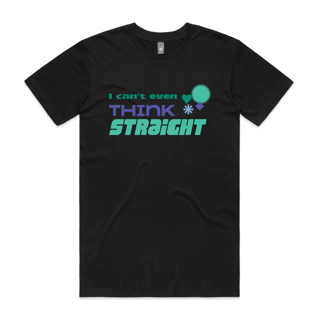Think Straight (Gay) Tee Hoodie, Sweatshirt | CiraTrend.com (Image 2)