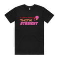 Think Straight (Lesbian) Tee Hoodie, Sweatshirt | CiraTrend.com (Image 1)