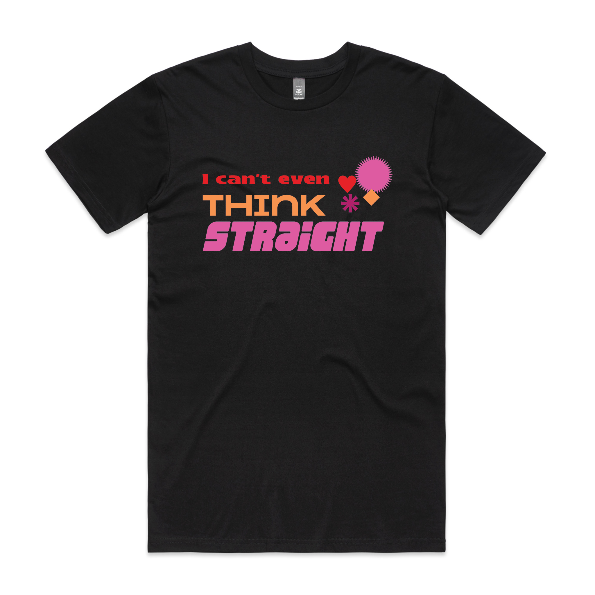 Think Straight (Lesbian) Tee Hoodie, Sweatshirt | CiraTrend.com (Image 1)