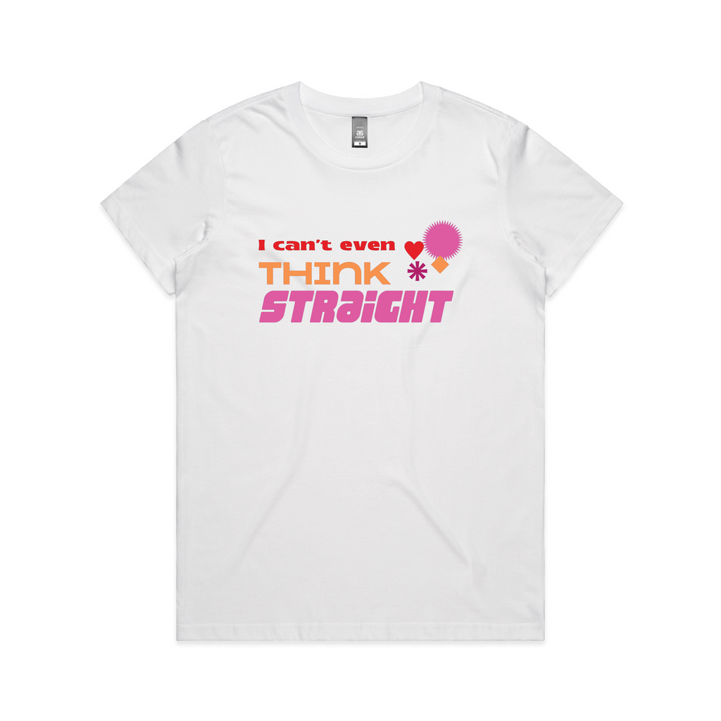 Think Straight (Lesbian) Tee Hoodie, Sweatshirt | CiraTrend.com (Image 4)