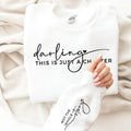 This Is Just a Chapter Not the Whole Story Sweatshirt, Motivational Sweatshirt, Mom Life Shirt, Book Lover Sweatshirt,...