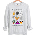 This is Halloween Everybody Make a Scene Crewneck Sweatshirt Hoodie Tshirt, Halloween 2024 Gifts | CiraTrend.com