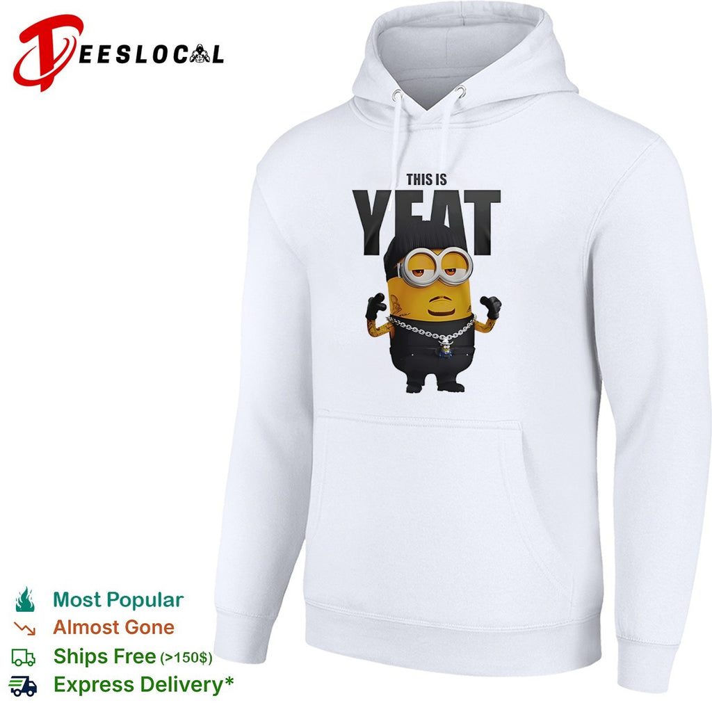 This is Yeat Minion character rap music shirt