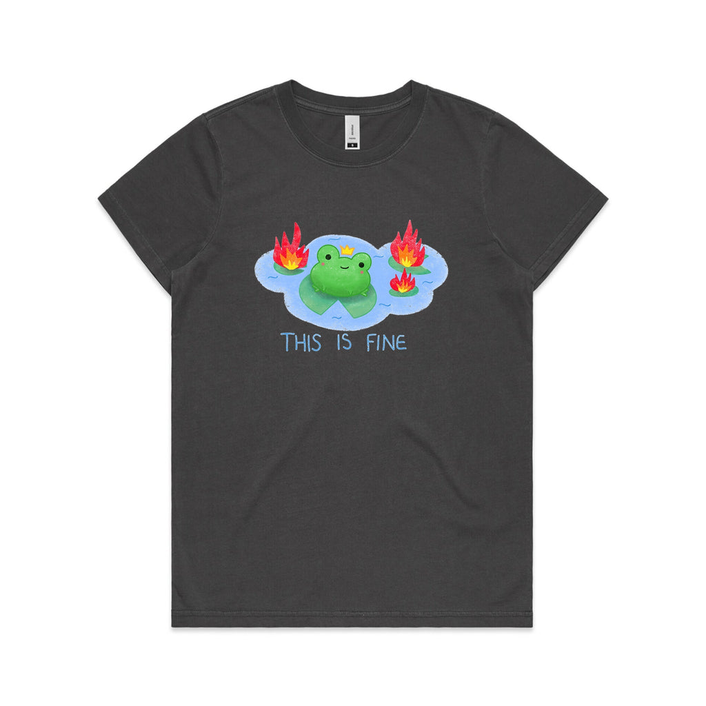 This Is Fine Frog T-Shirts, Hoodie, Sweatshirt