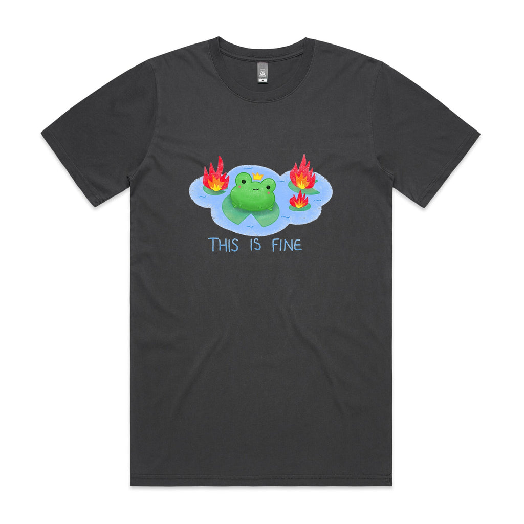 This Is Fine Frog T-Shirts, Hoodie, Sweatshirt