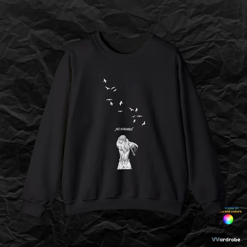Thorfinn Saga Of Vinland Stunning Sweatshirt ''no Enemies'' T-Shirts, Hoodie | CiraTrend.com