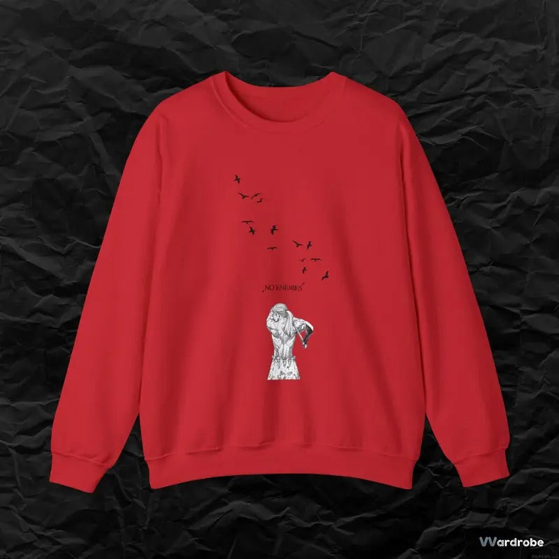 Thorfinn Vinland Saga Legendary No Enemies Sweatshirt Sweatshirt, Hoodie, Comfort Colors T-Shirts | CiraTrend.com