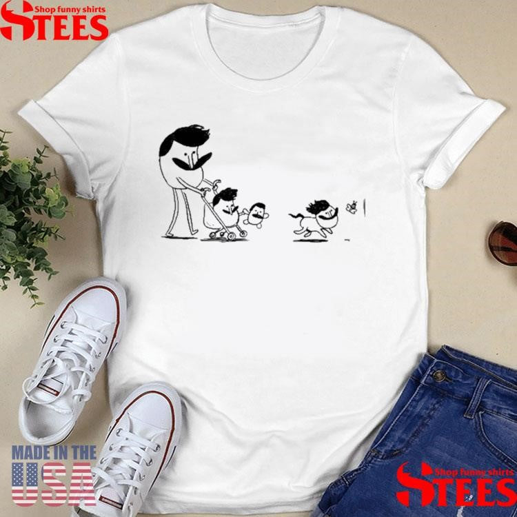 Three Bean Salad Provincial Dad Art T-shirt