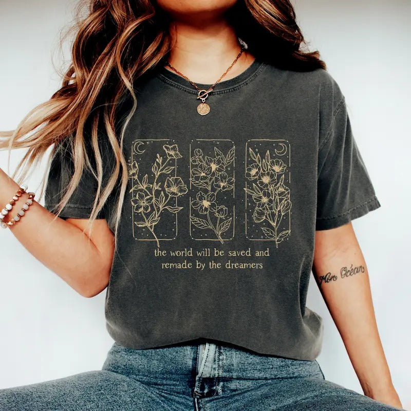 Throne Of Glass Flower Aelin Quote Shirt, Throne Of Glass Comfort Colors Shirt, The Thirteen Sweatshirt, Sarah J Maas...