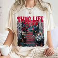 Thug Life Horror Movie Shirt, Movie Killer Shirt, Scary Halloween Sweatshirt, Horror Friend Tee, Retro Halloween Vibes...