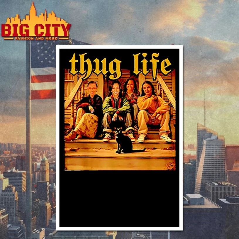 Thug Life Kamala Ruth Bader Ginsburg AOC Michelle 2024 Feminist shirt