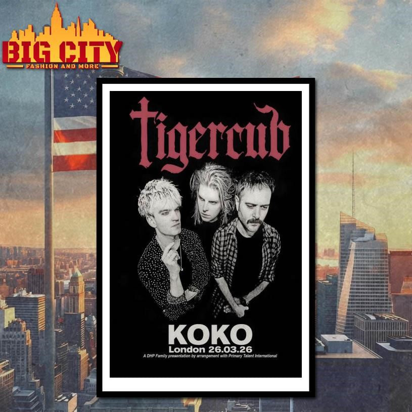 Tigercub KOKO London UK March 26 2026 Poster Shirt