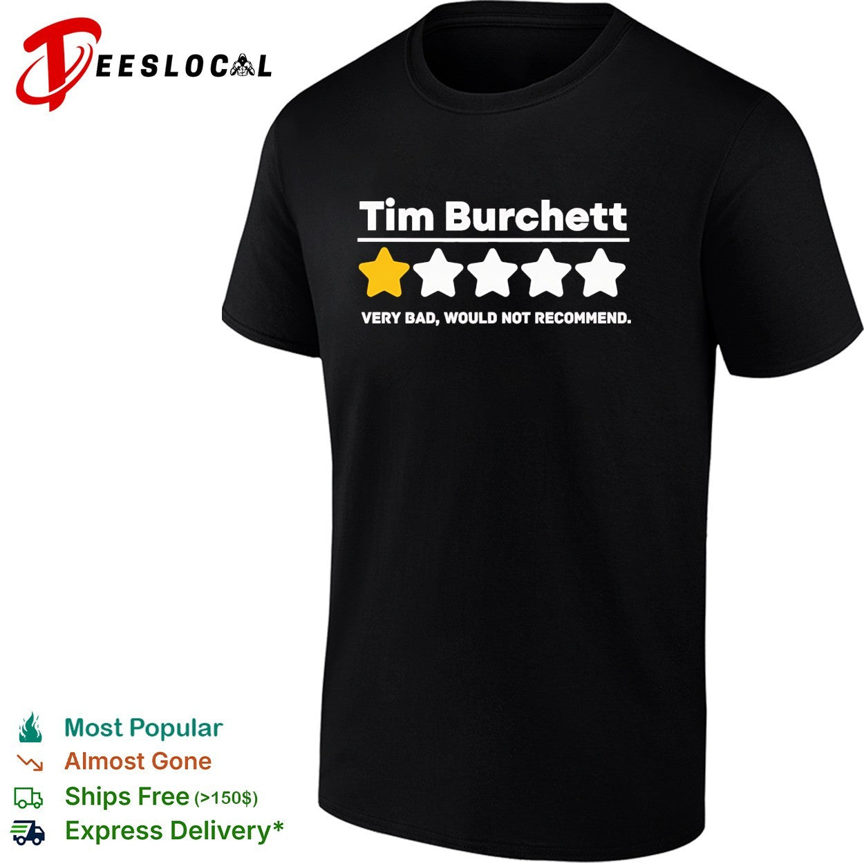 Tim Burchett one star review shirt