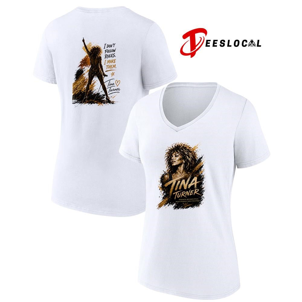 Tina Turner strength becomes style when courage takes the stage shirt