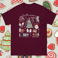 Tis The Season Christmas Doodles Gildan Tshirt