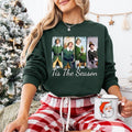 Tis The Season Elf Christmas Sweatshirt, Funny Buddy The Elf T-shirt, OMG Santa I Know Him Tee, Buddy Christmas, Son Of...