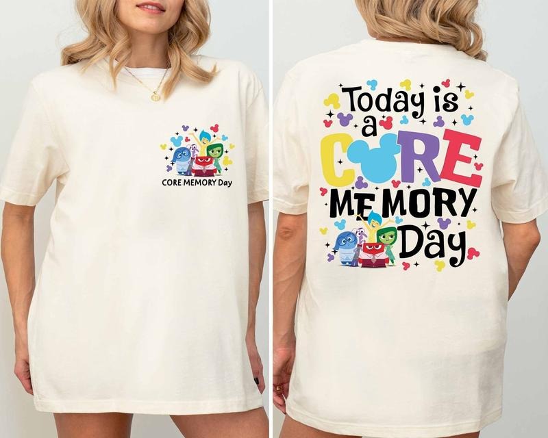 Today Is A Core Memory Day Shirt, Inside Out Movie Shirt Hoodie, Sweatshirt | CiraTrend.com