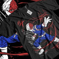 Todoroki T-shirt Academia my hero All sizes Mha Toya Dabi Anime Gift Black Shirt Hoodie, Sweatshirt | CiraTrend.com