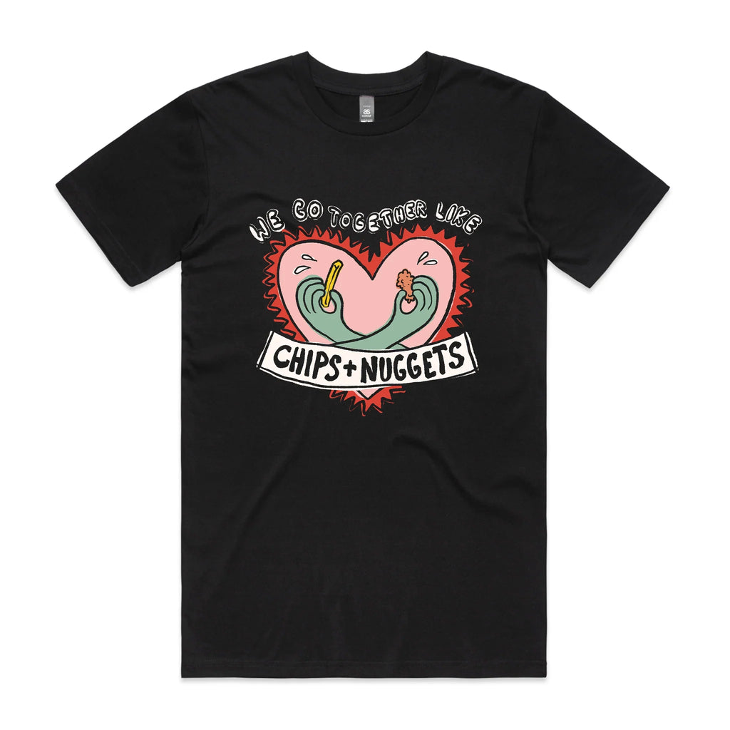 Together Like Chips & Nuggets Tee Hoodie, Sweatshirt | CiraTrend.com (Image 3)
