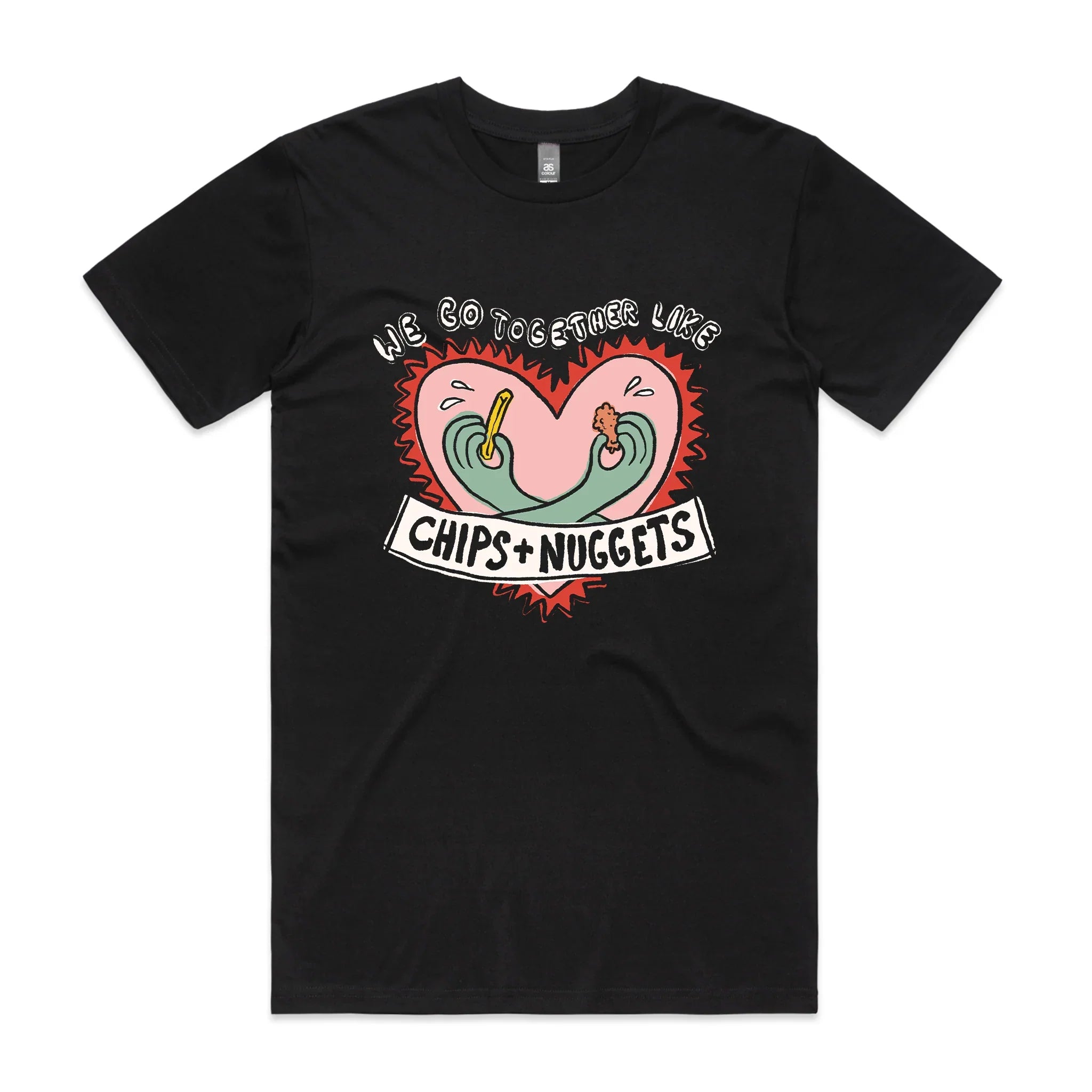 Together Like Chips & Nuggets Tee Hoodie, Sweatshirt | CiraTrend.com (Image 3)